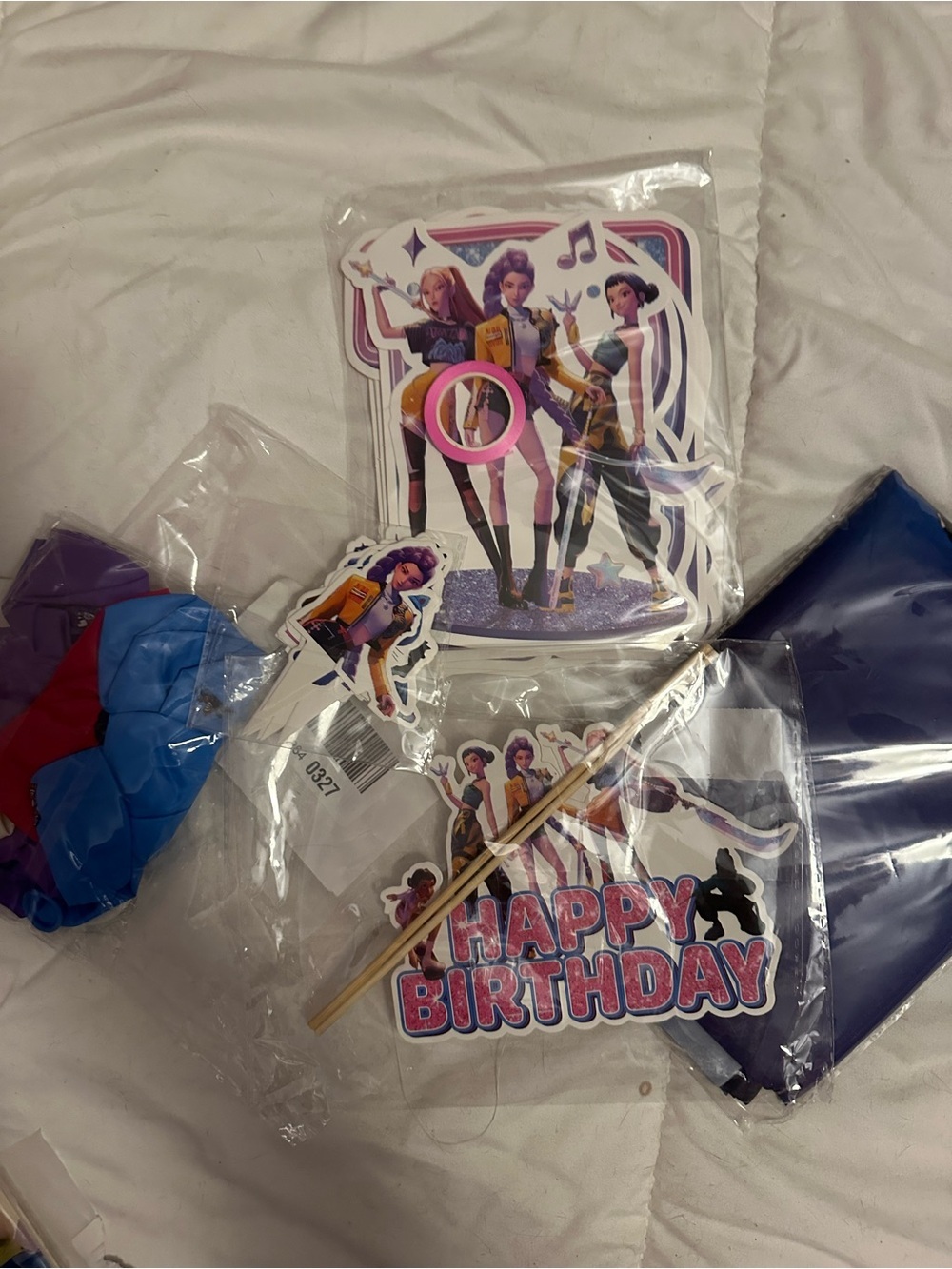 Demon Hunters Happy Birthday Party Decor Mix - NEW